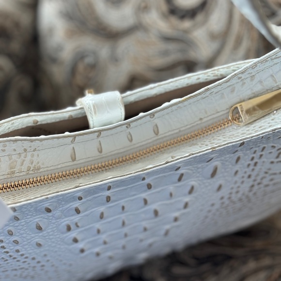 Brahmin Sugar Whiteish Johanna Handbag Hobo Style NWT - Picture 8 of 12